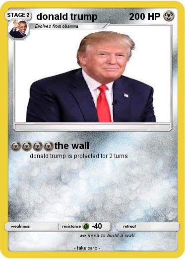 Pokemon donald trump
