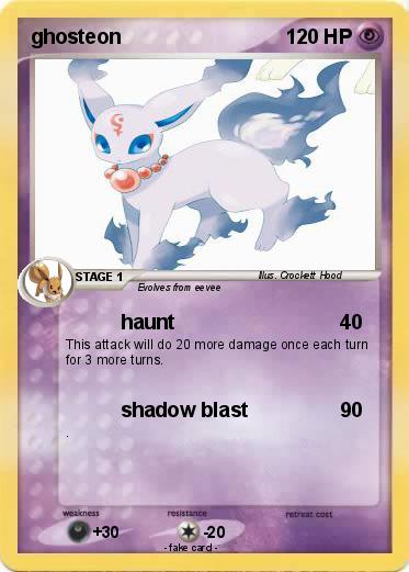 Pokemon ghosteon
