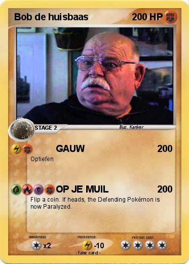 Pokemon Bob de huisbaas