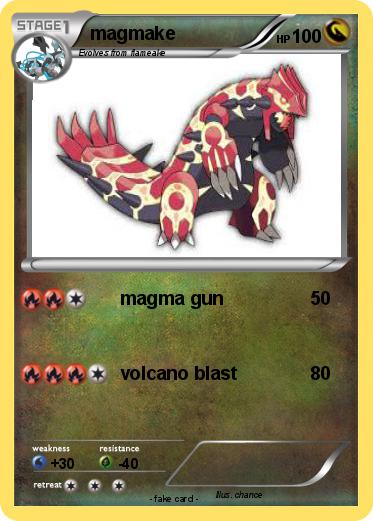 Pokemon magmake