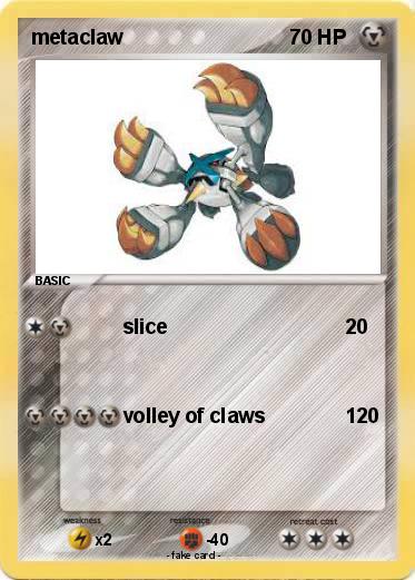 Pokemon metaclaw