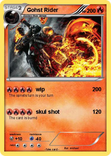 Pokemon Gohst Rider