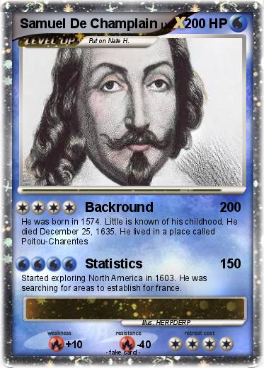 Pokemon Samuel De Champlain