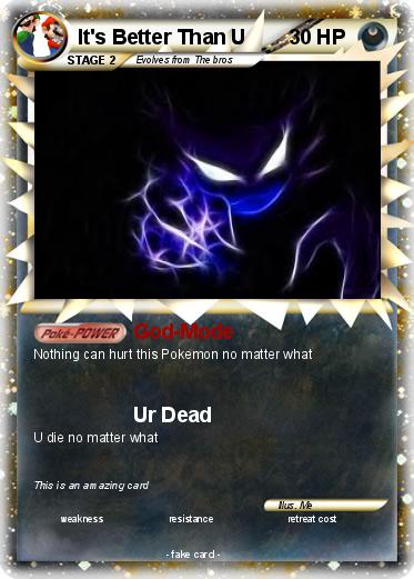 Pokemon It's Better Than U
