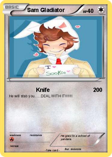 Pokemon Sam Gladiator