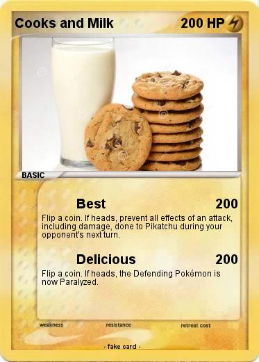 Pokemon Cooks and Milk