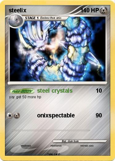 Pokemon steelix