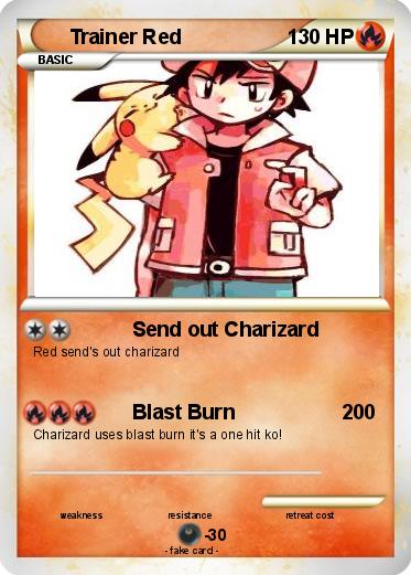 Pokemon Trainer Red