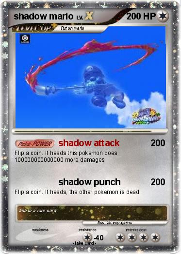 Pokemon shadow mario
