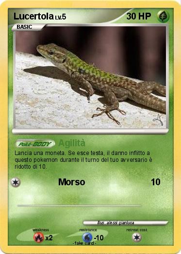 Pokemon Lucertola