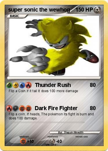 Pokemon super sonic the wewhog