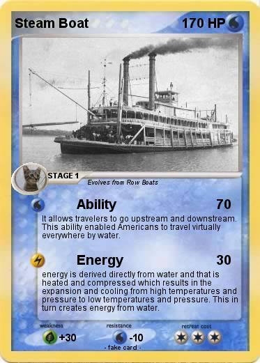 Pokemon Steam Boat