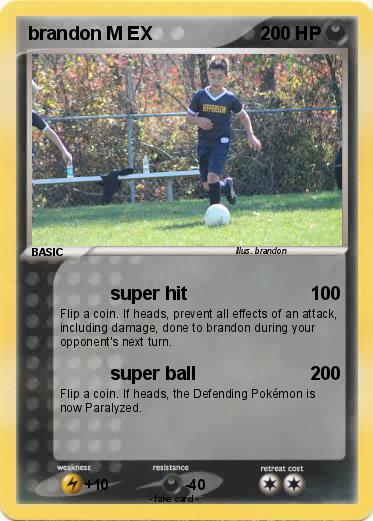 Pokemon brandon M EX