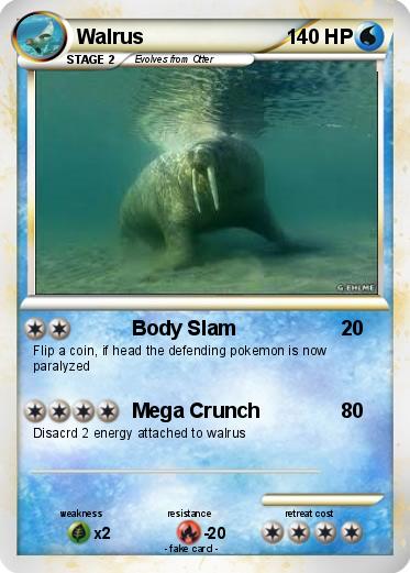 Pokemon Walrus