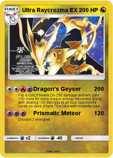 Pokemon Ultra Raycrozma EX