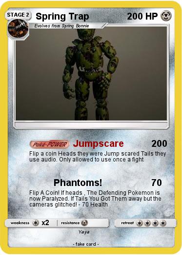Pokemon Spring Trap