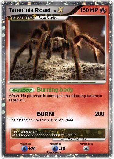 Pokemon Tarantula Roast
