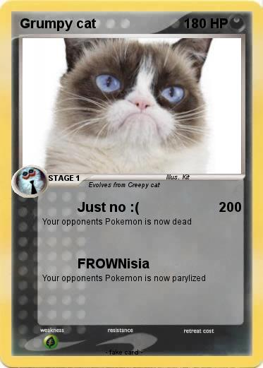 Pokemon Grumpy cat