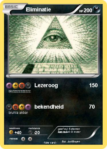 Pokemon Eliminatie