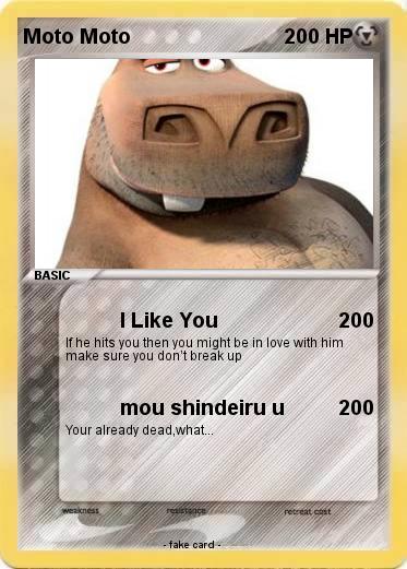 Pokemon Moto Moto