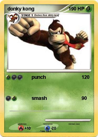Pokemon donky kong
