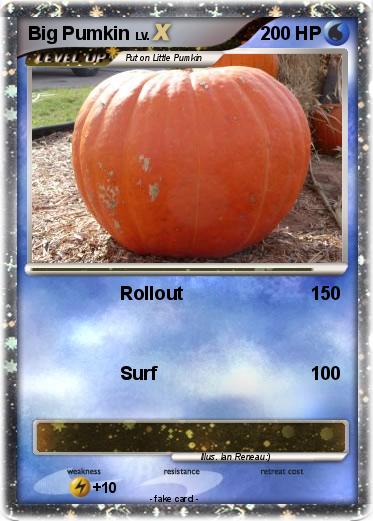 Pokemon Big Pumkin