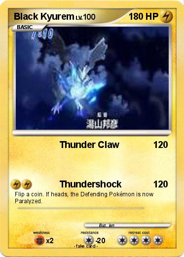 Pokemon Black Kyurem