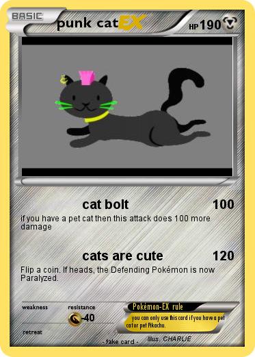 Pokemon punk cat