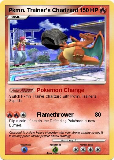 Pokemon Pkmn. Trainer's Charizard