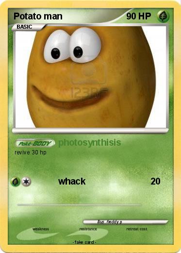 Pokemon Potato man