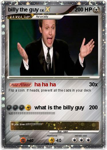 Pokemon billy the guy