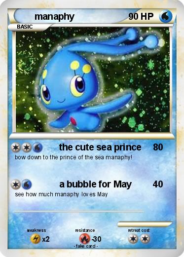 Pokemon manaphy
