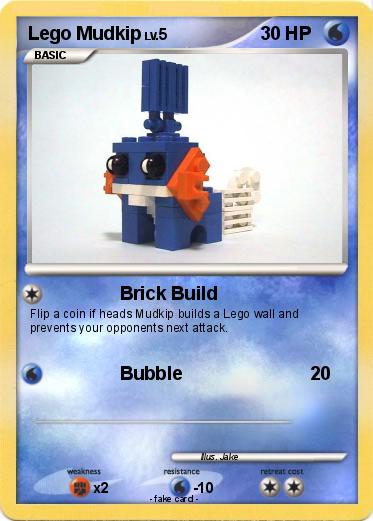 Pokemon Lego Mudkip