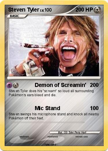 Pokemon Steven Tyler