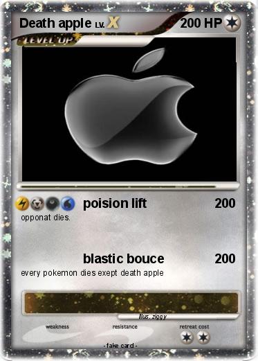 Pokemon Death apple