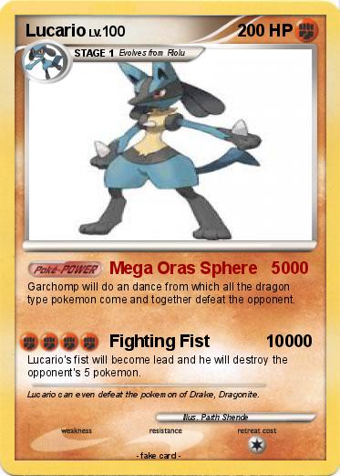 Pokemon Lucario