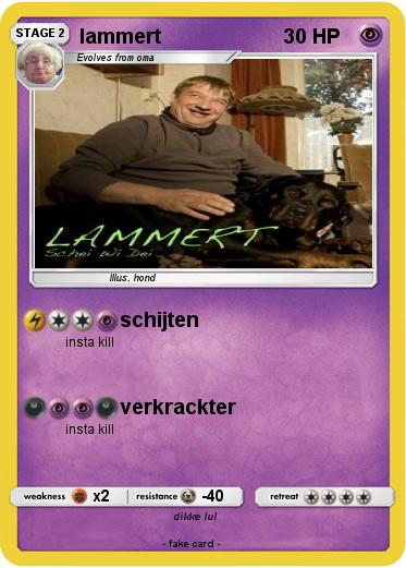 Pokemon lammert