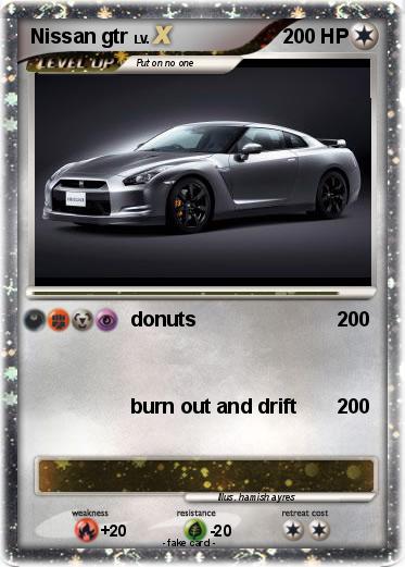 Pokemon Nissan gtr