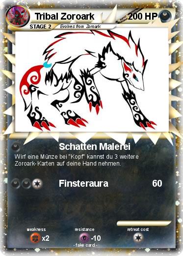 Pokemon Tribal Zoroark