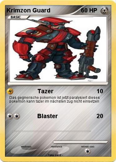 Pokemon Krimzon Guard