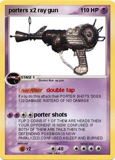 Pokemon porters x2 ray gun