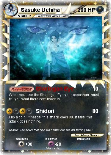Pokemon Sasuke Uchiha