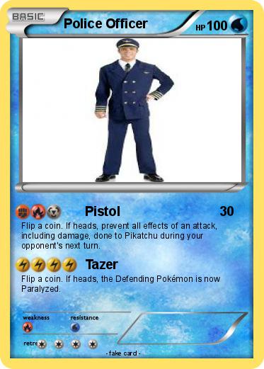 Pokemon Police Officer