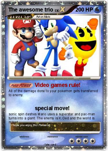 Pokemon The awesome trio