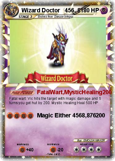 Pokemon Wizard Doctor   456, 8