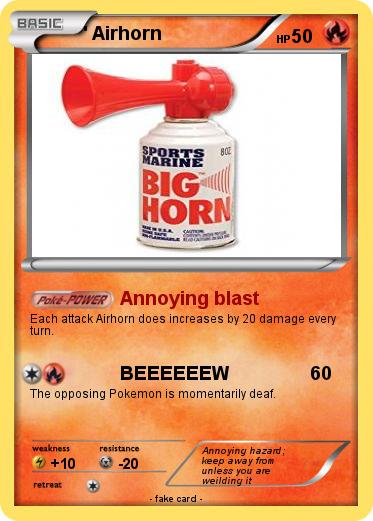Pokemon ' Airhorn