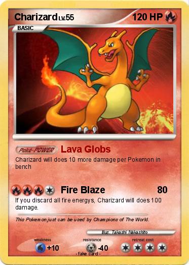 Pokemon Charizard