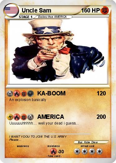 Pokemon Uncle Sam