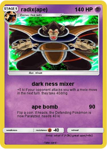 Pokemon radix(ape)
