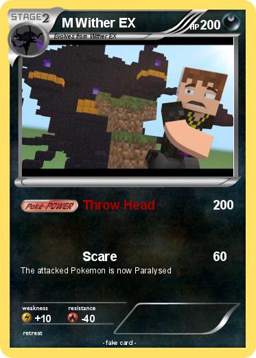 Pokemon M Wither EX